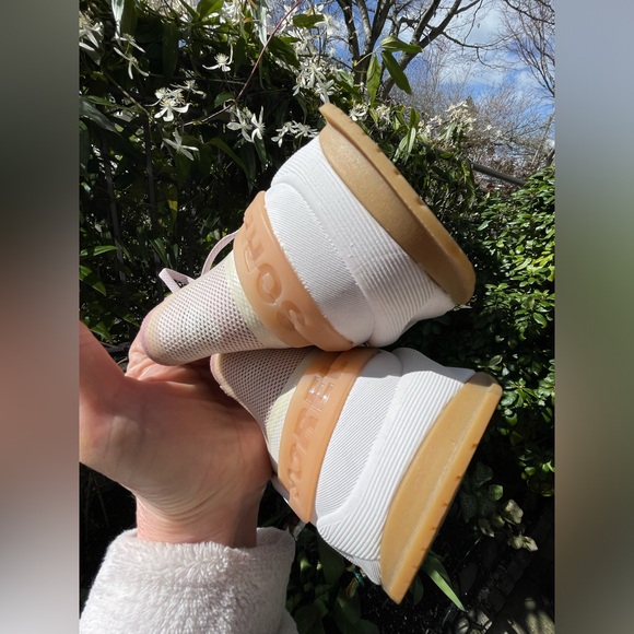 Sorel Women's Sneakers in White and Pink - Picture 7 of 16